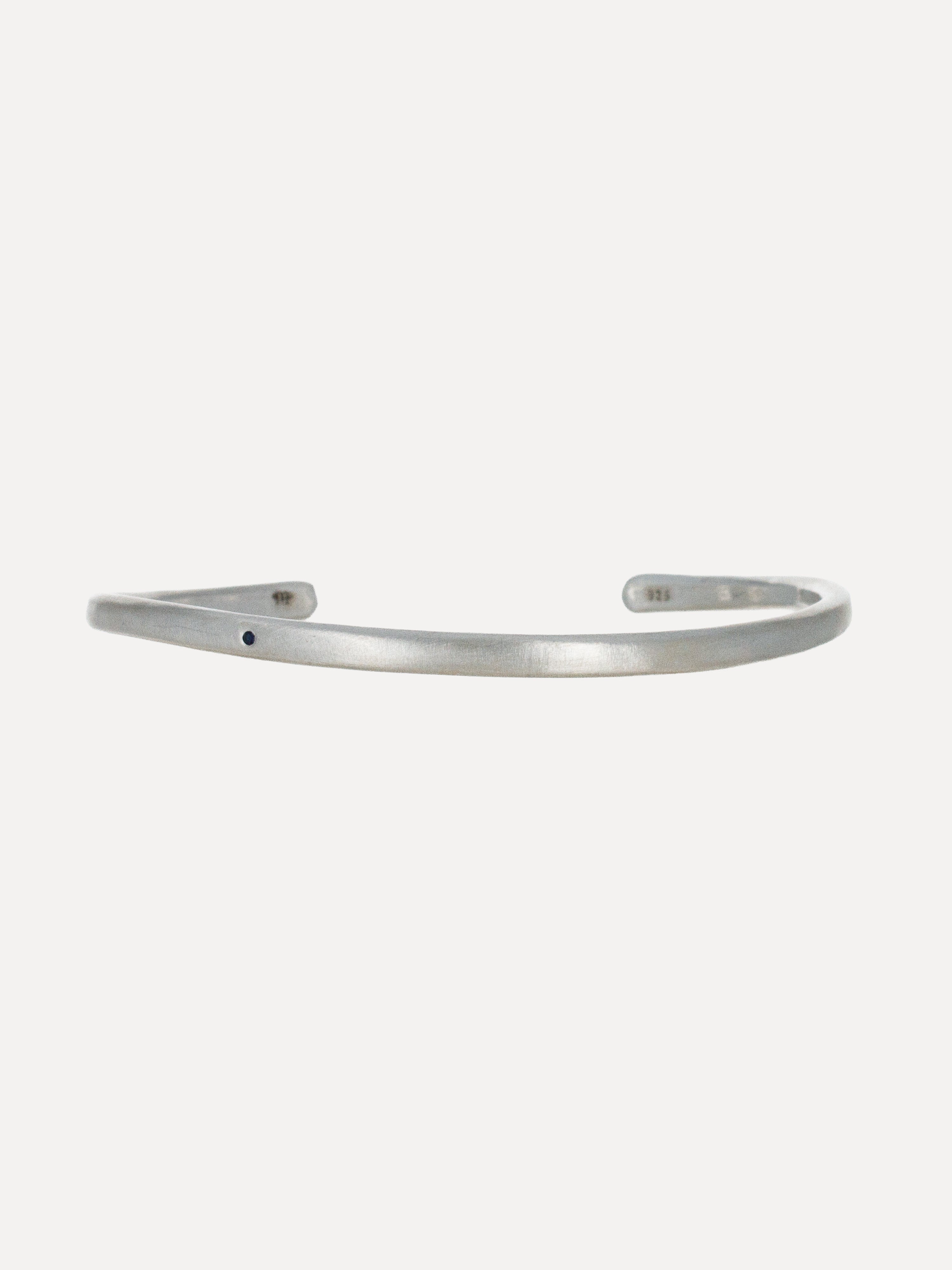 Organic Blue Sapphire Cuff