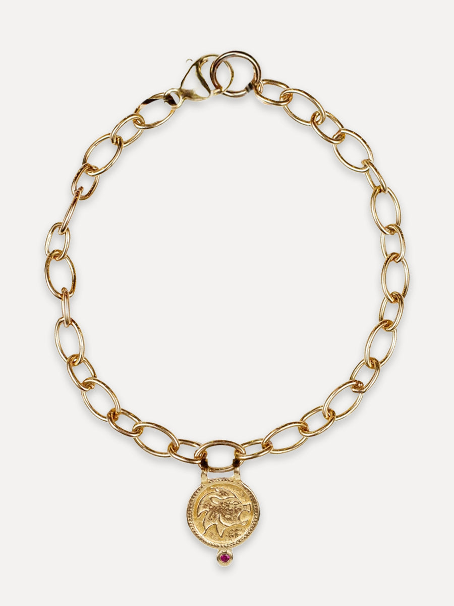 Leo Zodiac Bracelet