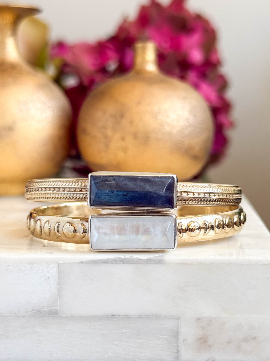 Mindy Gemstone Cuff