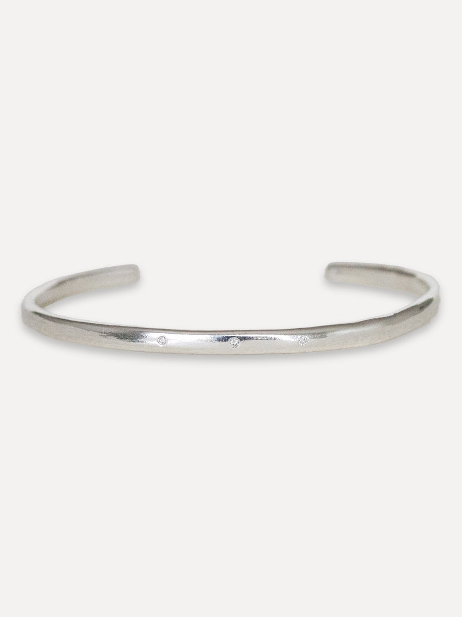 Organic Diamond Cuff