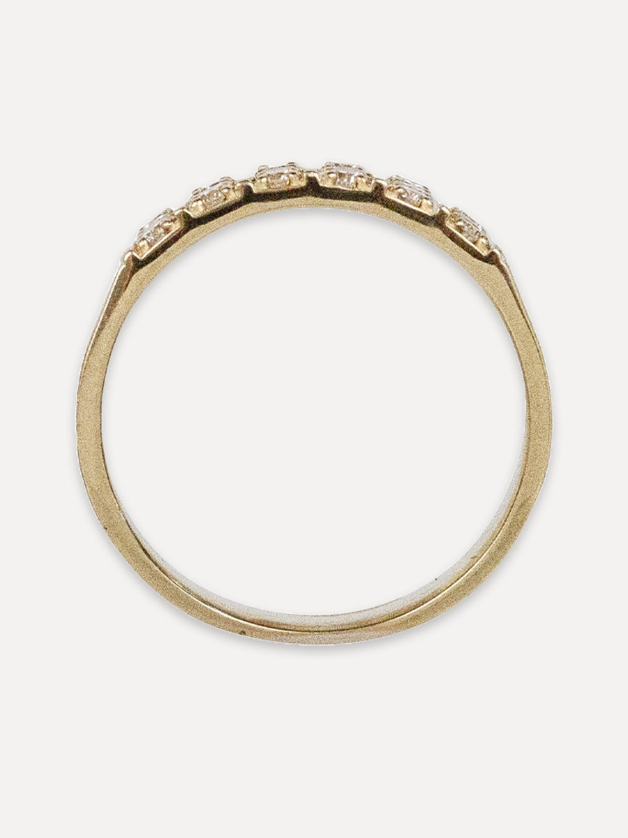 14K Bijoux Diamond Cigar Band