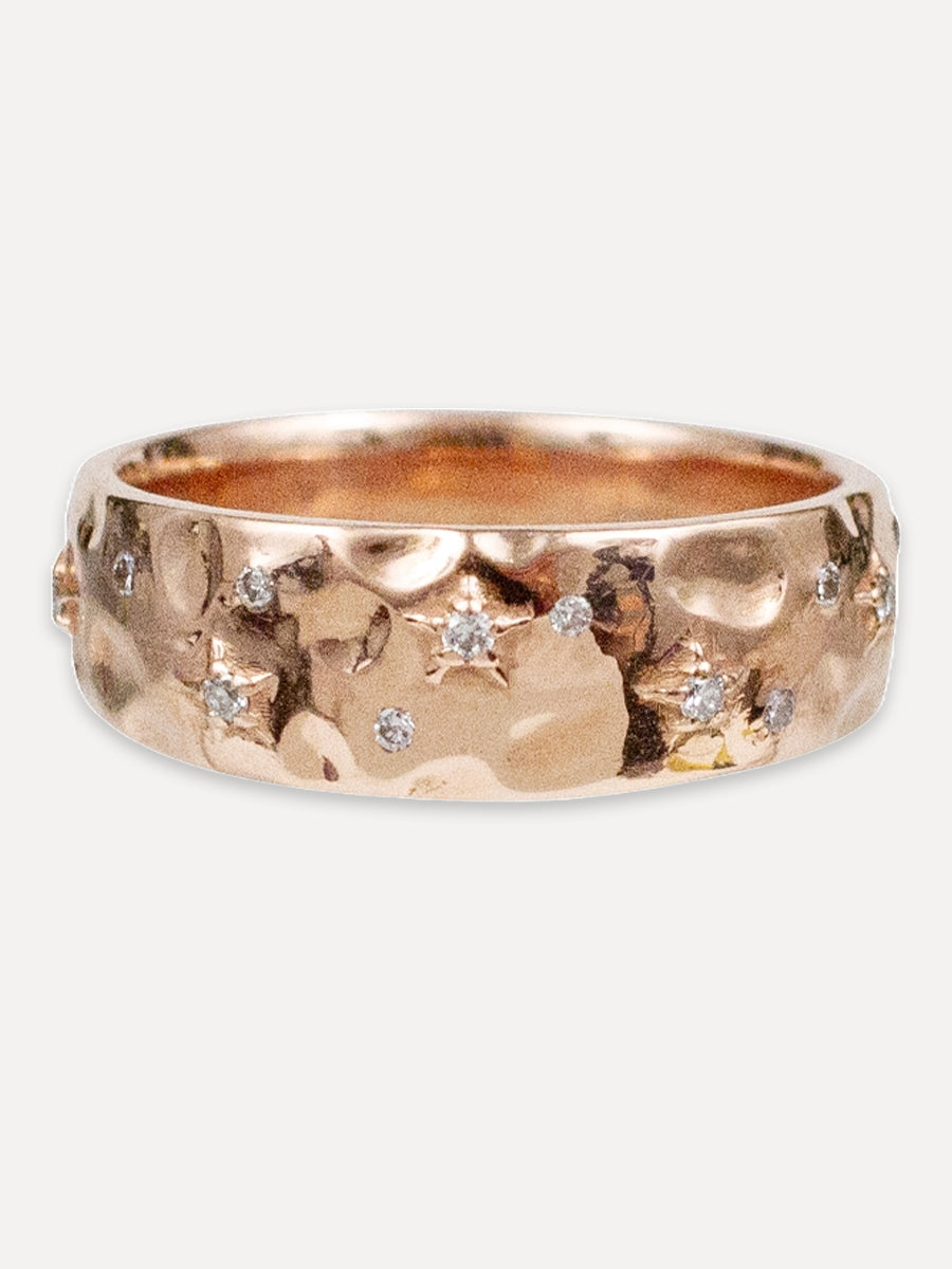 14K Diamond Satnam Band