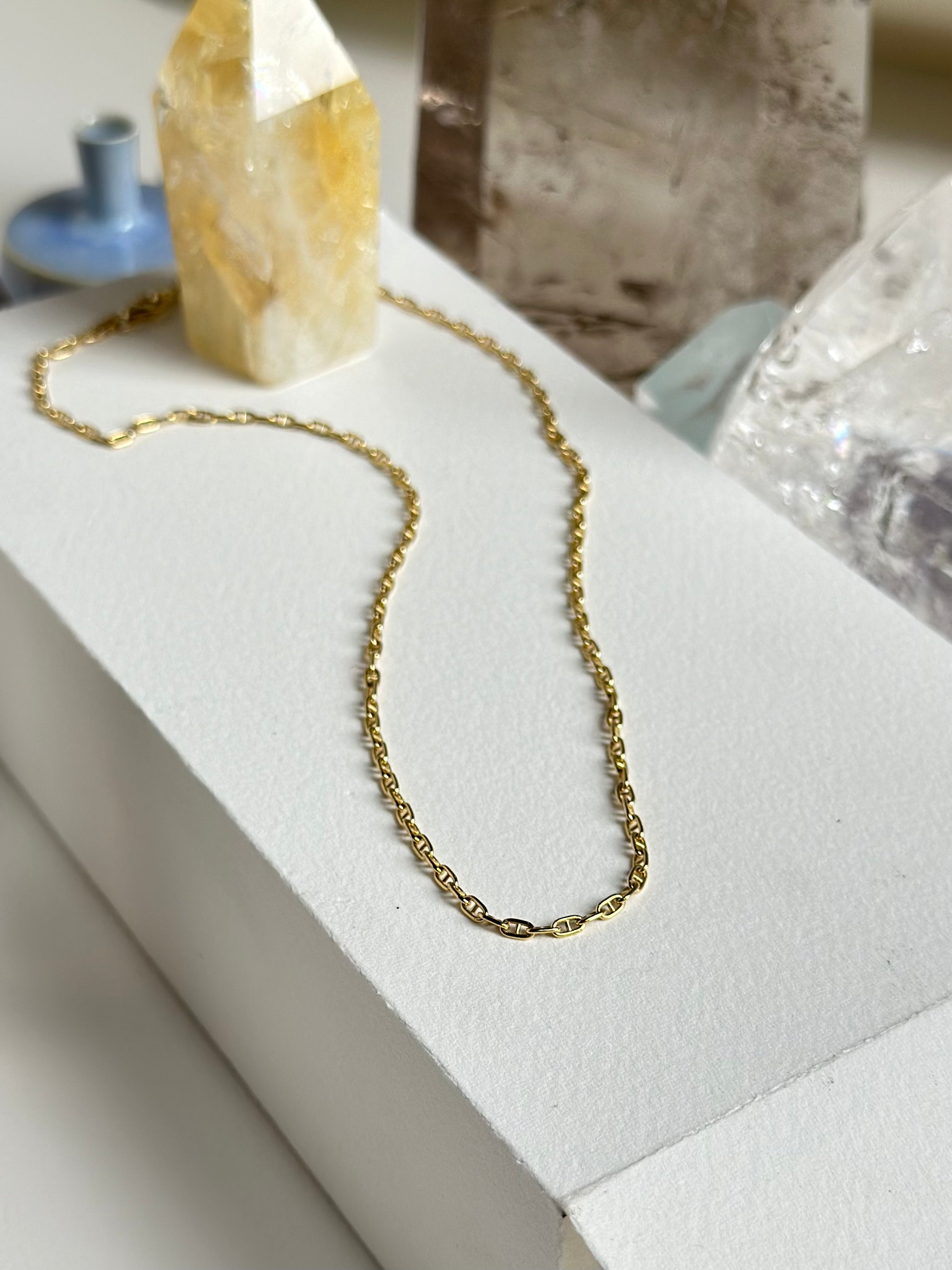 14K Anchor Chain