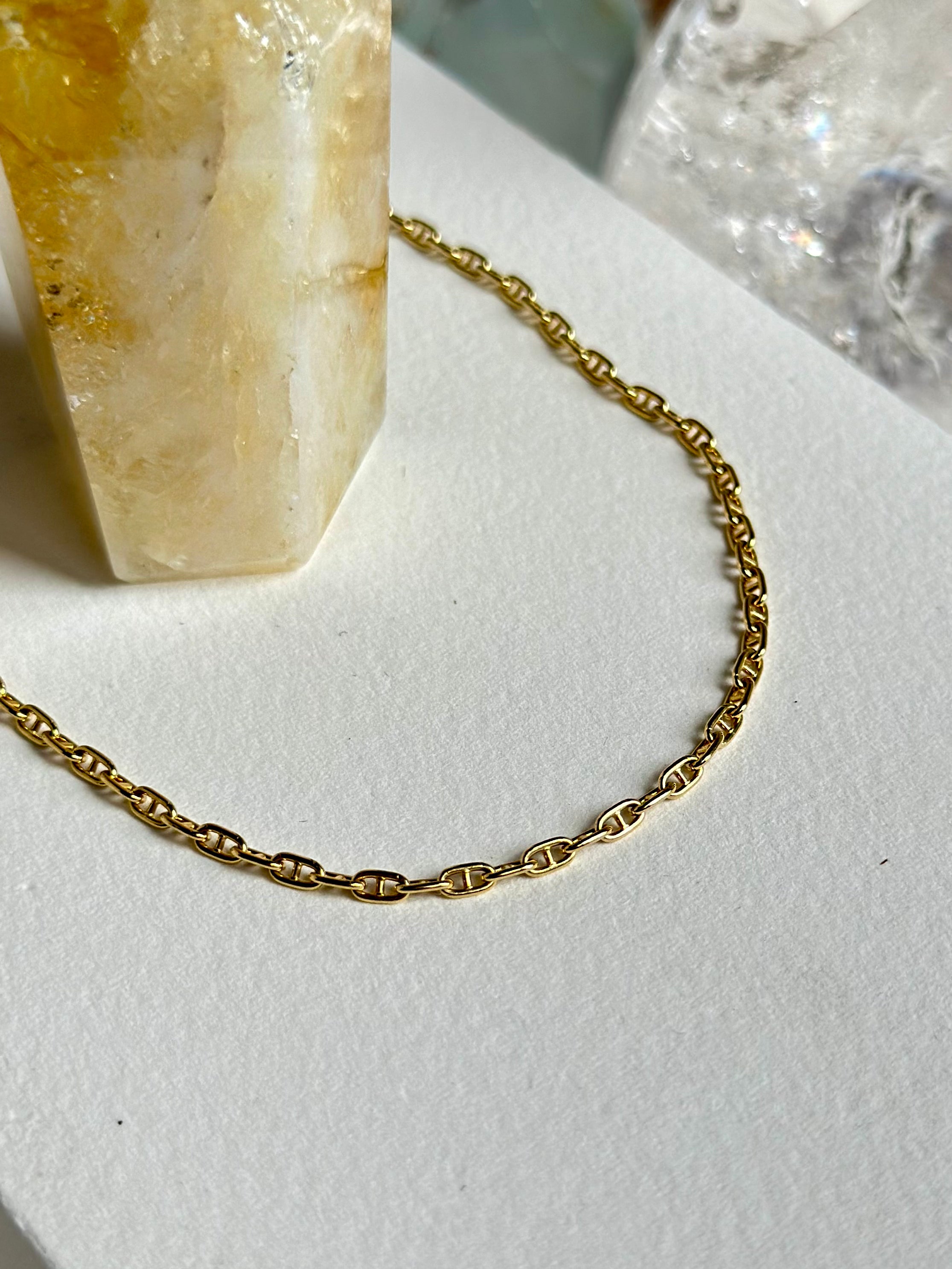 14K Anchor Chain