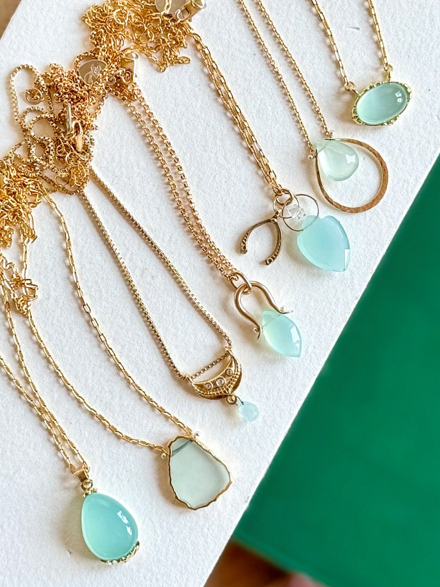 Wishbone Charm Necklace