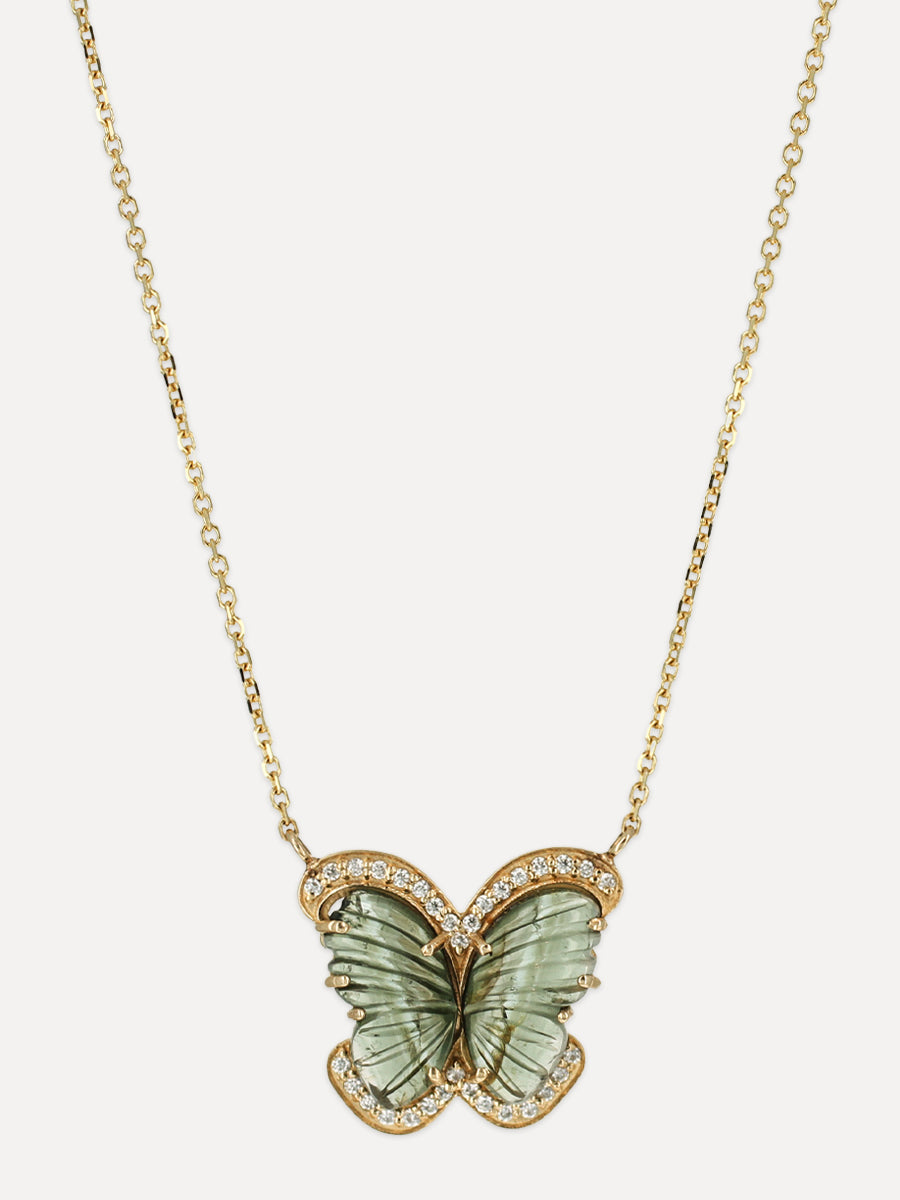 14K Celestial Wings Necklace