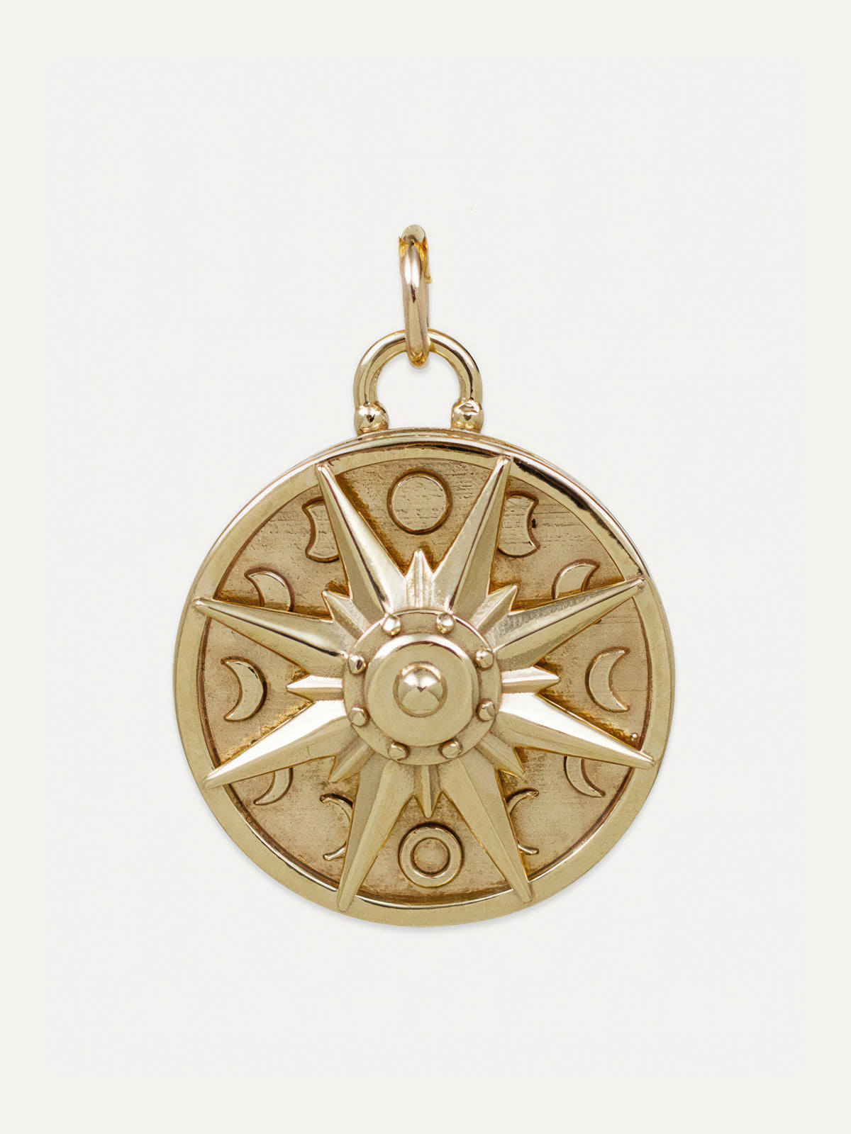 Lunar Compass Charm