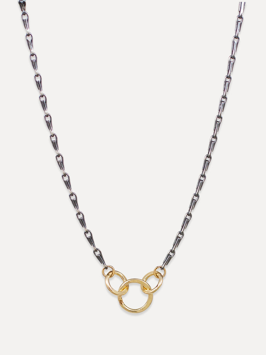 Horizon Chain Necklace in Silver