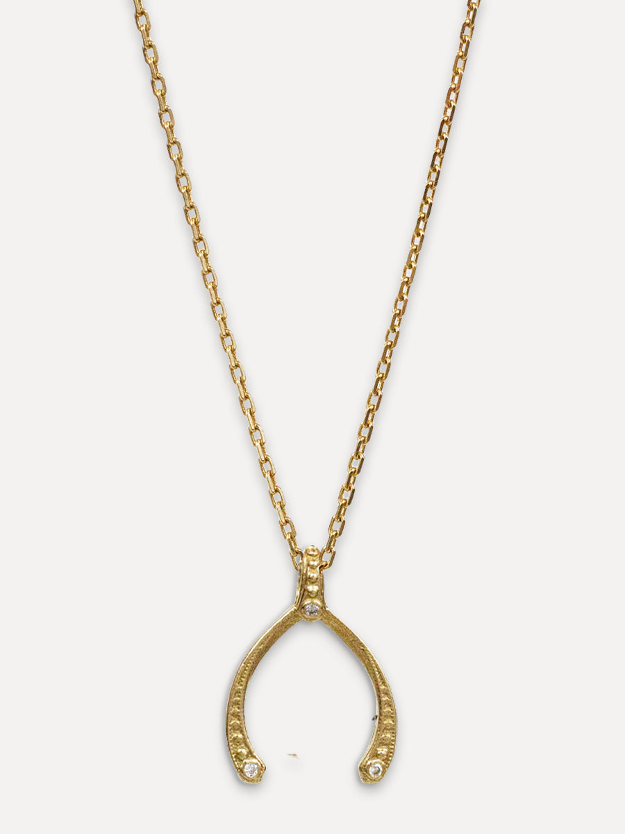 14K Bobby Charm - large "stay in the magic"