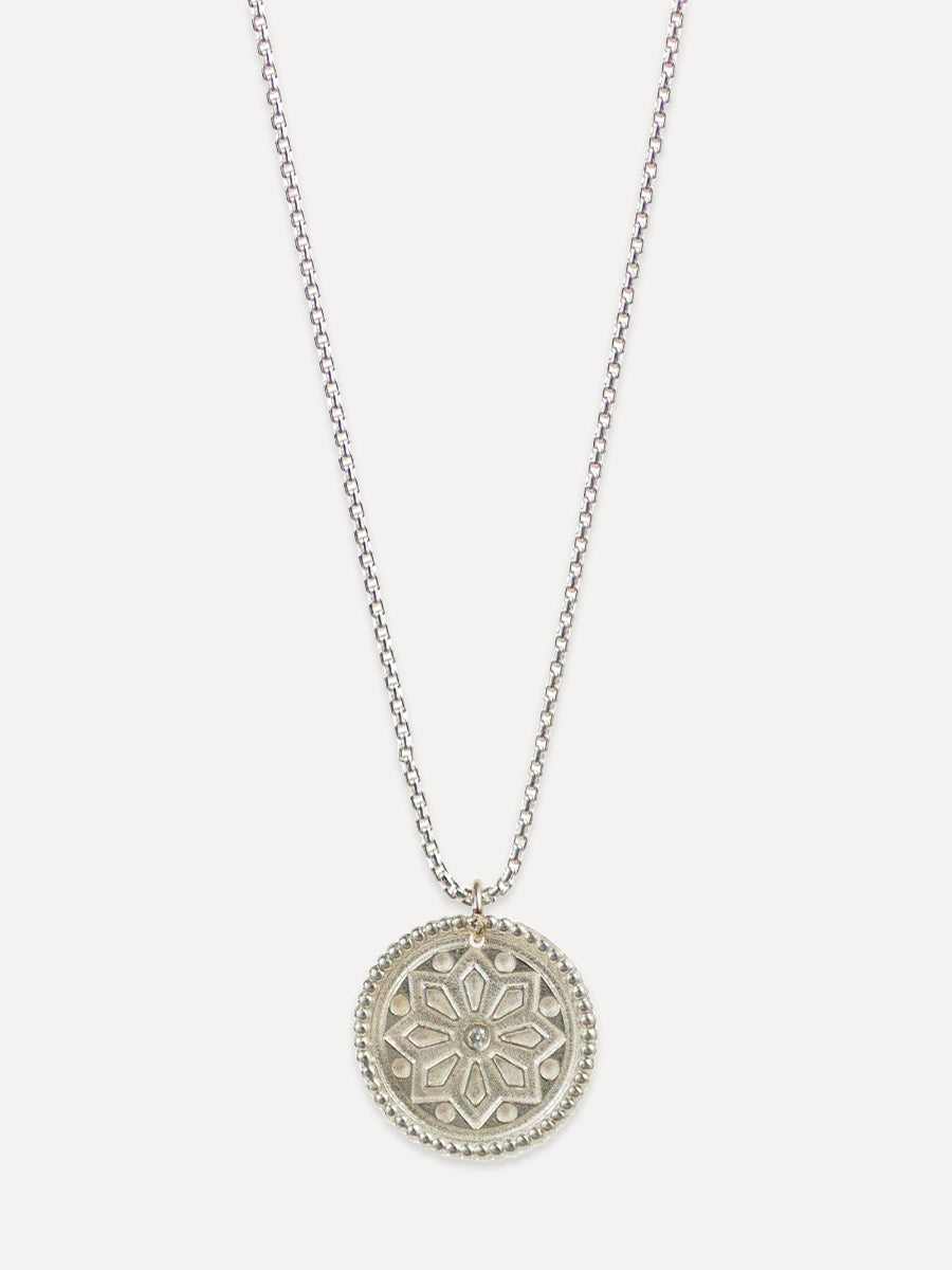 Sun Lotus Necklace - small