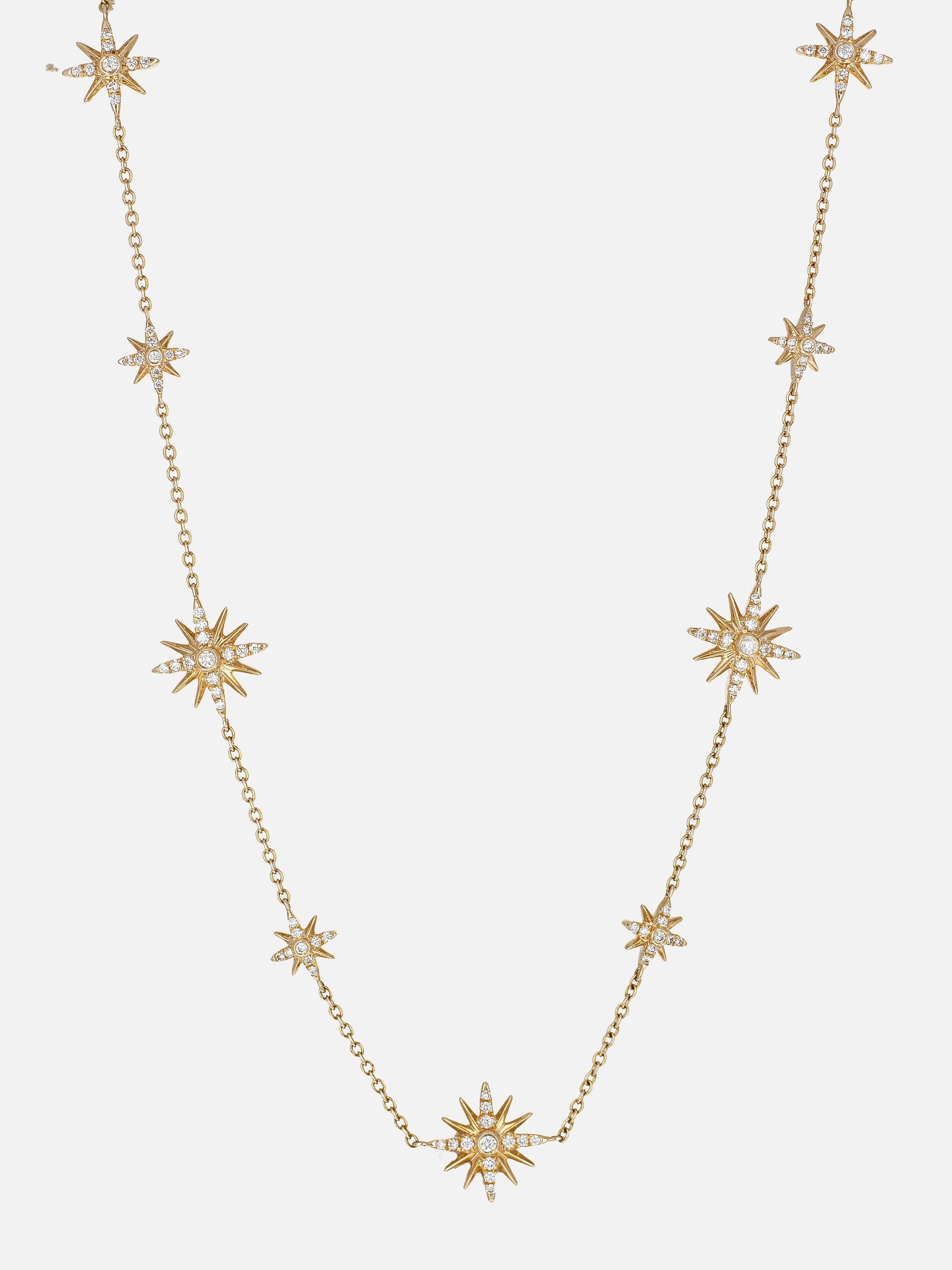 14K Diamond Solaz Sun Station Necklace