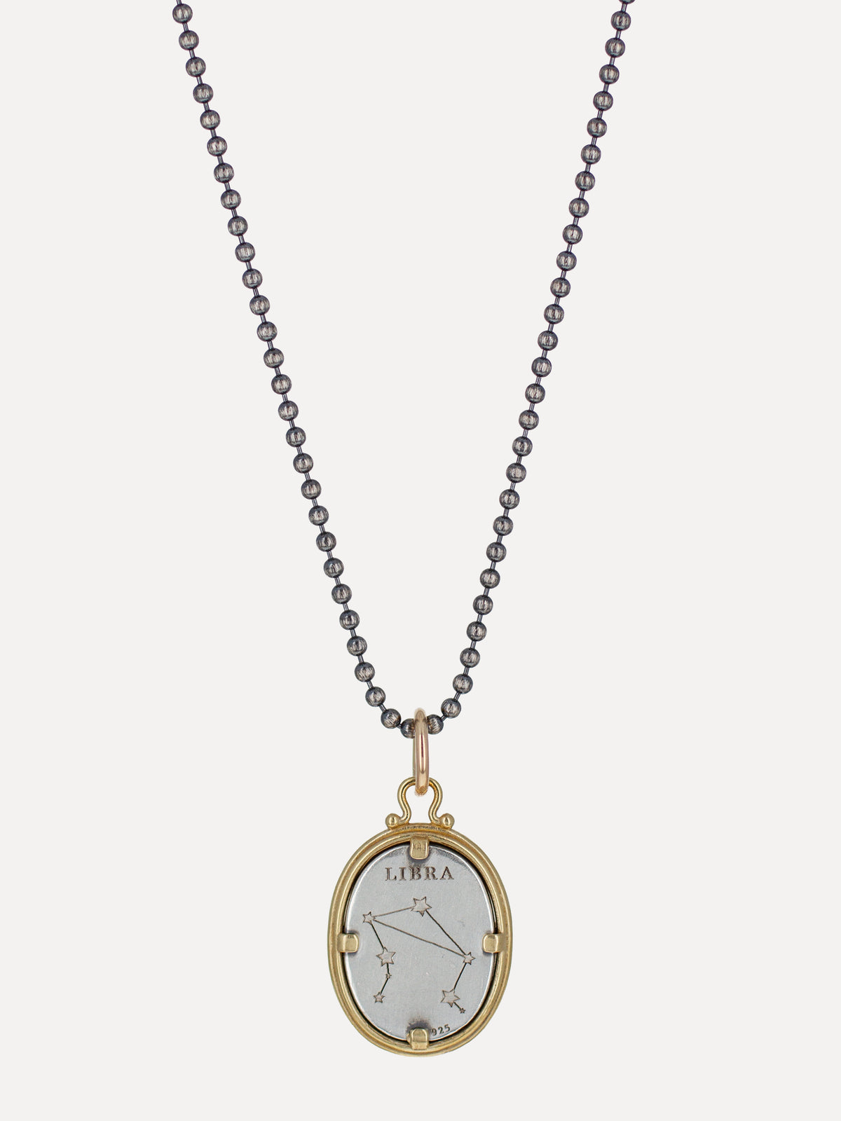 Libra Zodiac Cameo Charm