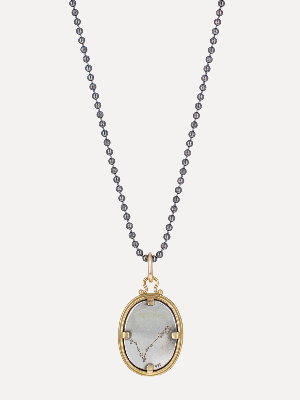 Pisces Zodiac Cameo Charm