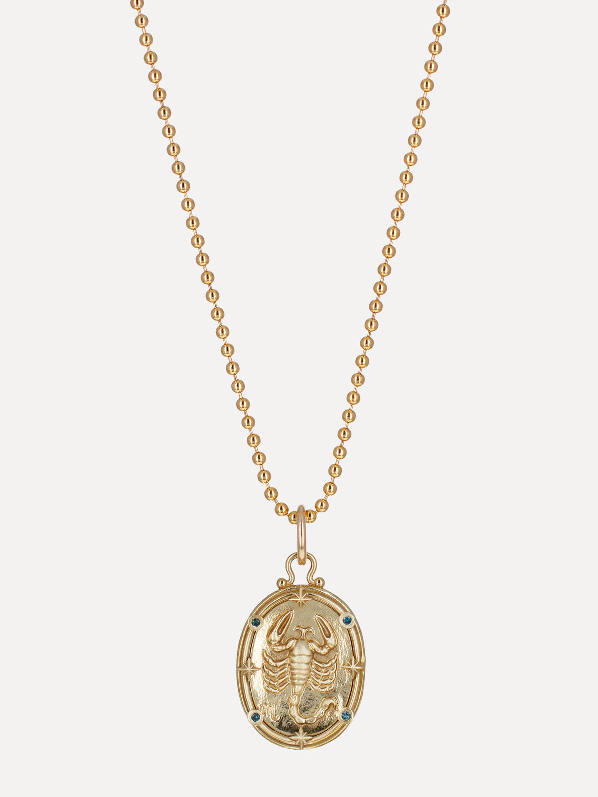 Scorpio Zodiac Cameo Charm