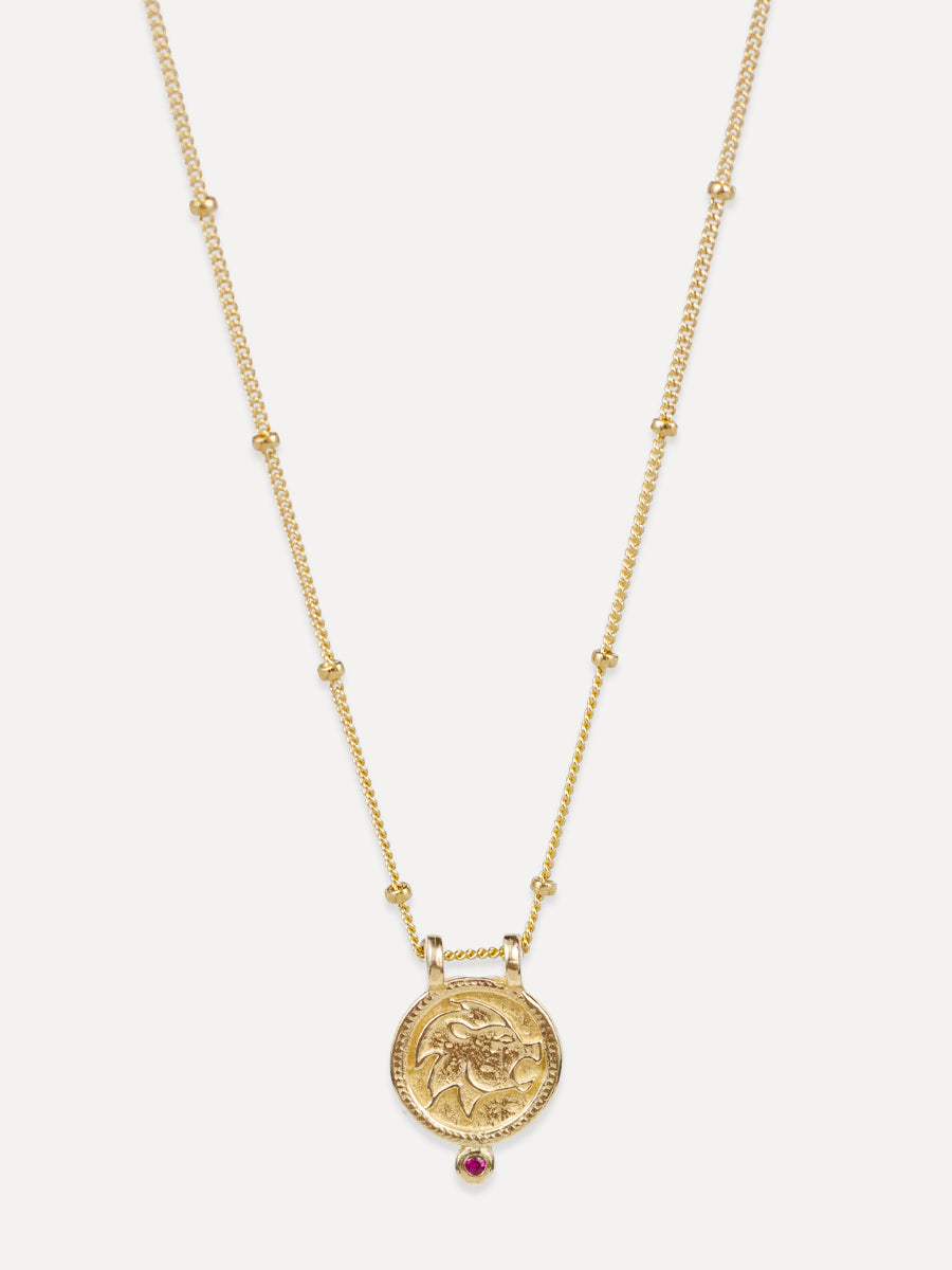 Leo Zodiac Necklace