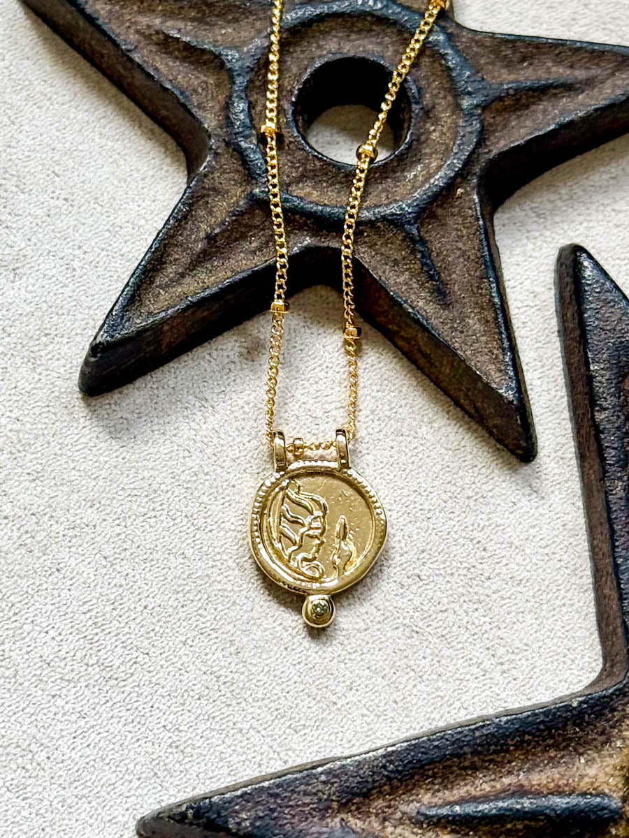 Virgo Zodiac Necklace