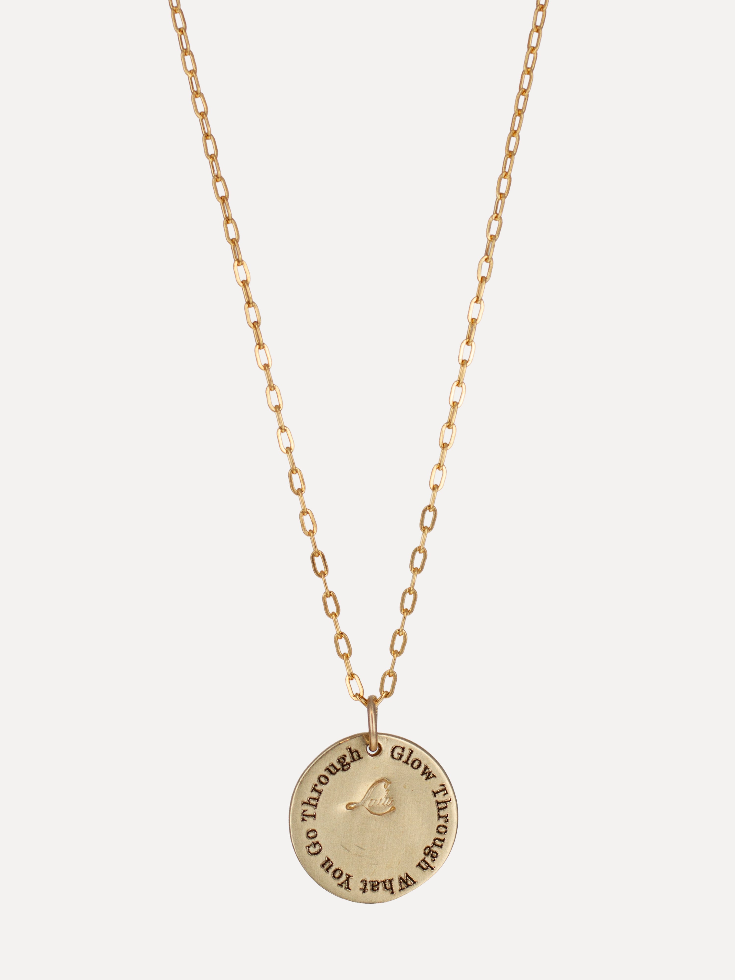 Sun Lotus Necklace