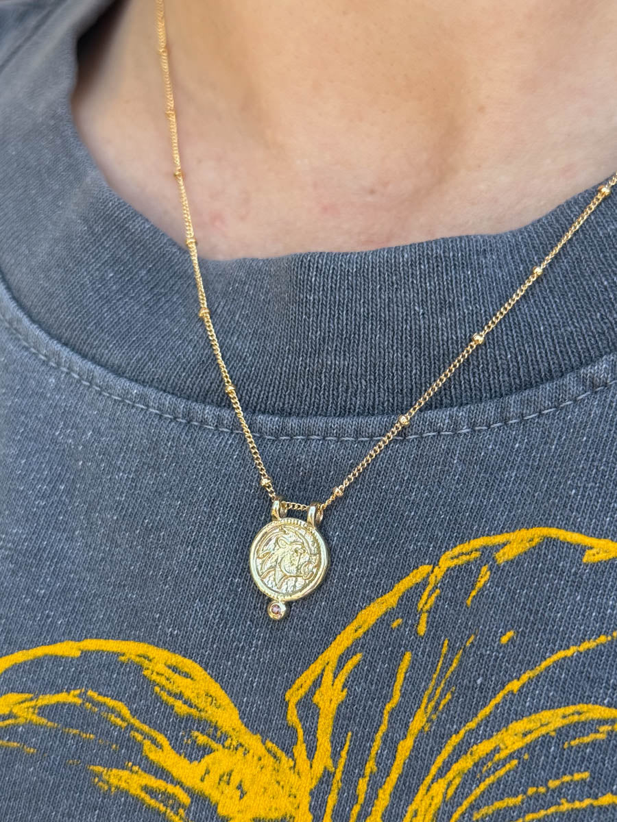 Leo Zodiac Necklace