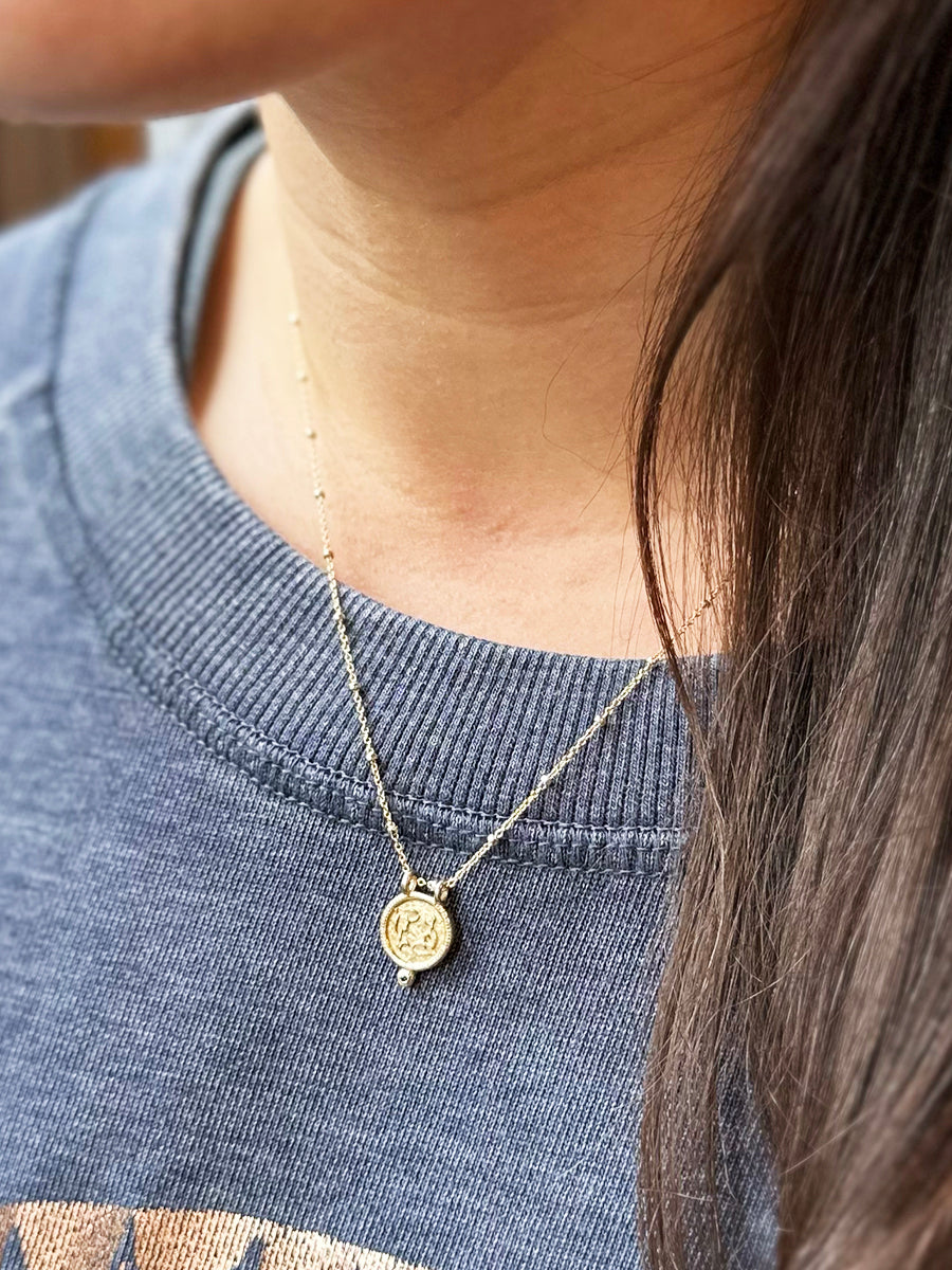 Pisces Zodiac Necklace