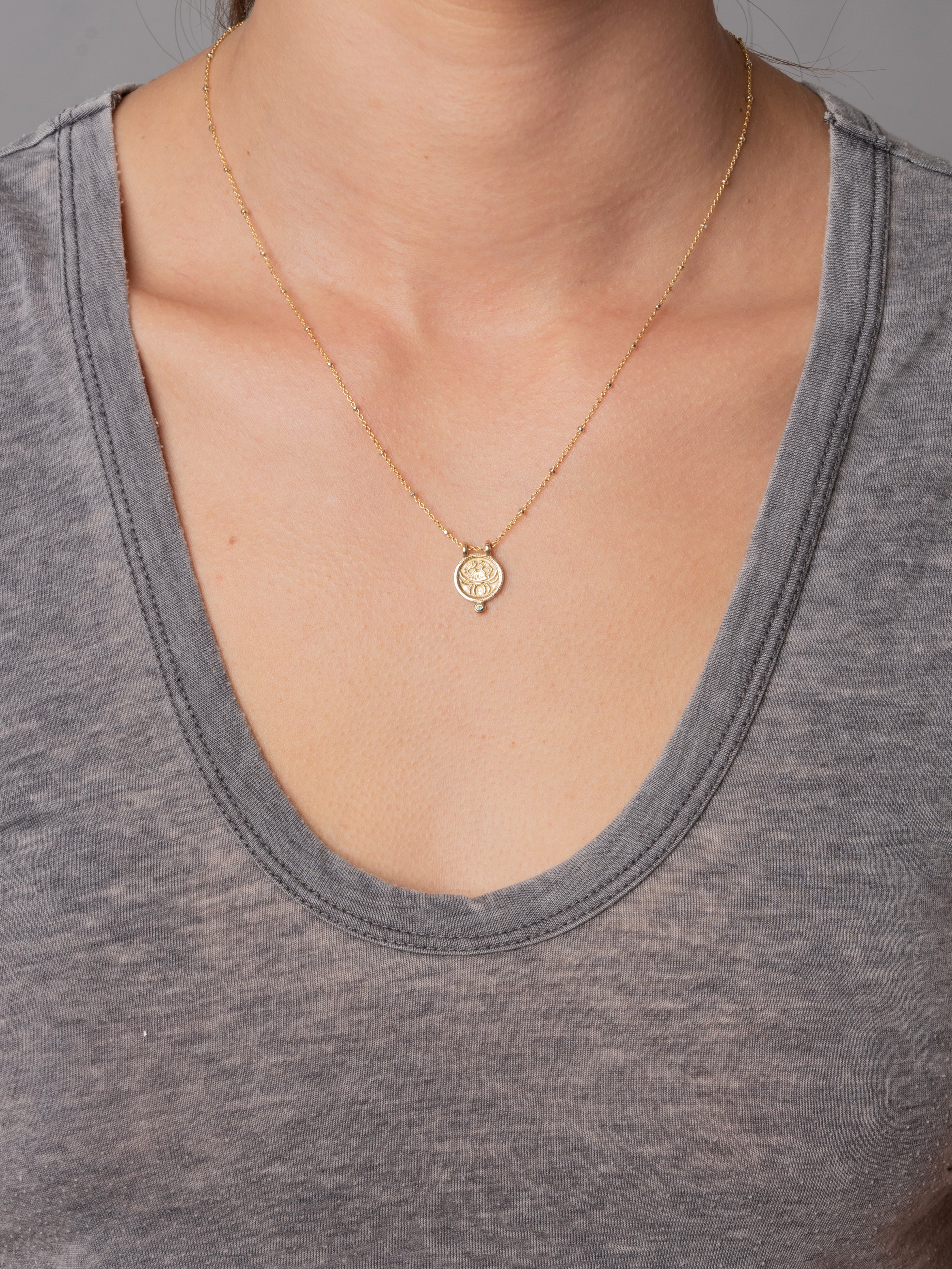 Zodiac Necklace - cancer