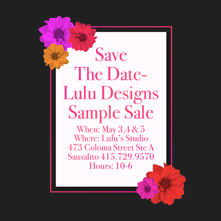 Spring Sample Sale