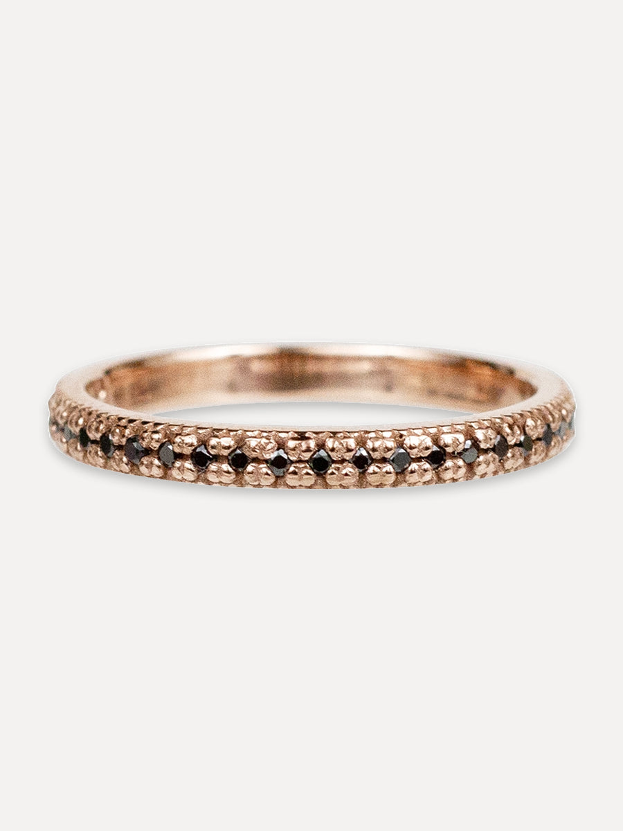 14K Dannielle Black Diamond Ring