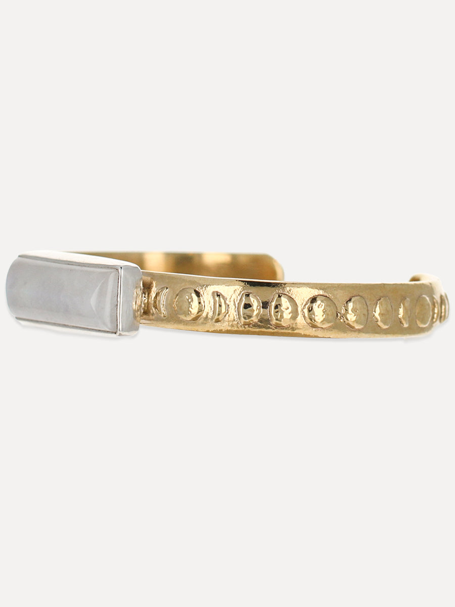 Lunar Gemstone Cuff