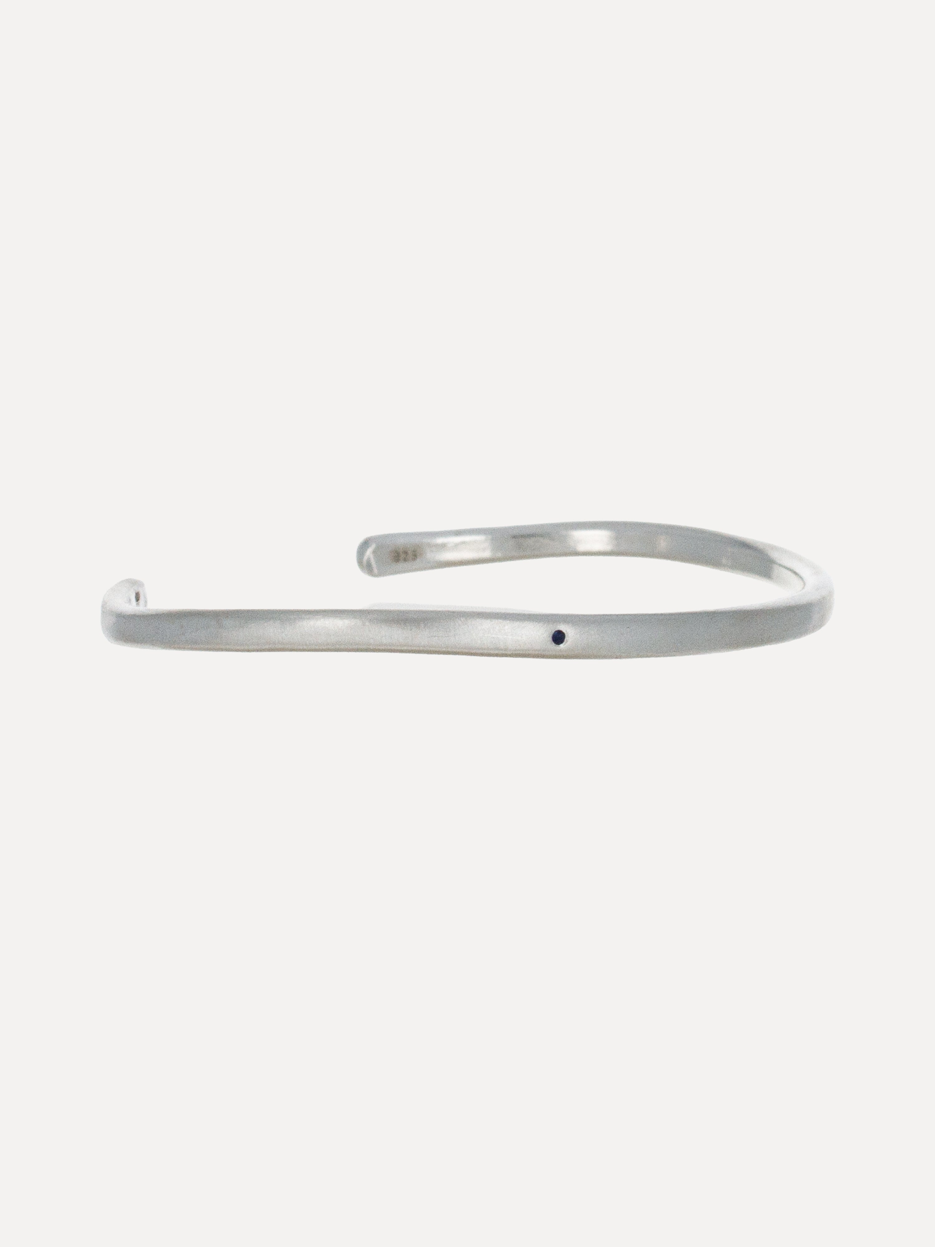Organic Blue Sapphire Cuff