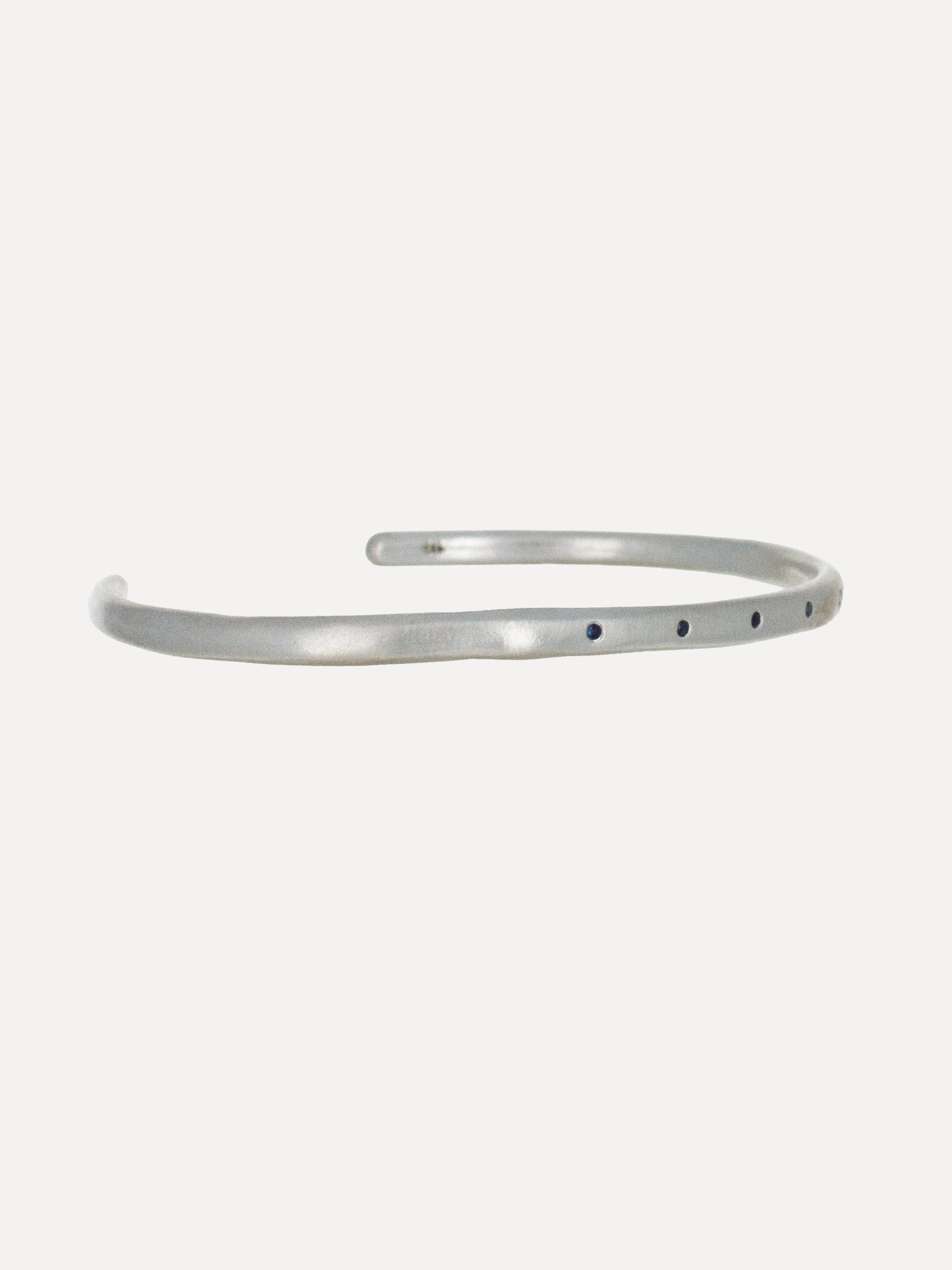 Organic Blue Sapphire Cuff