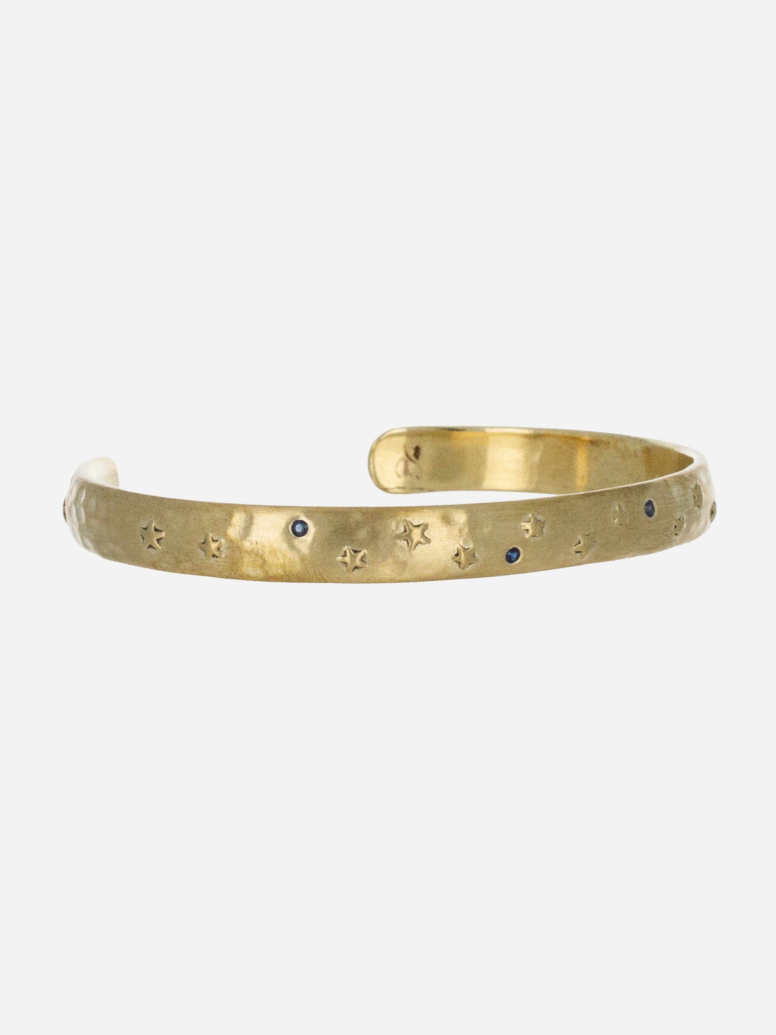 Satnam Blue Sapphire Cuff