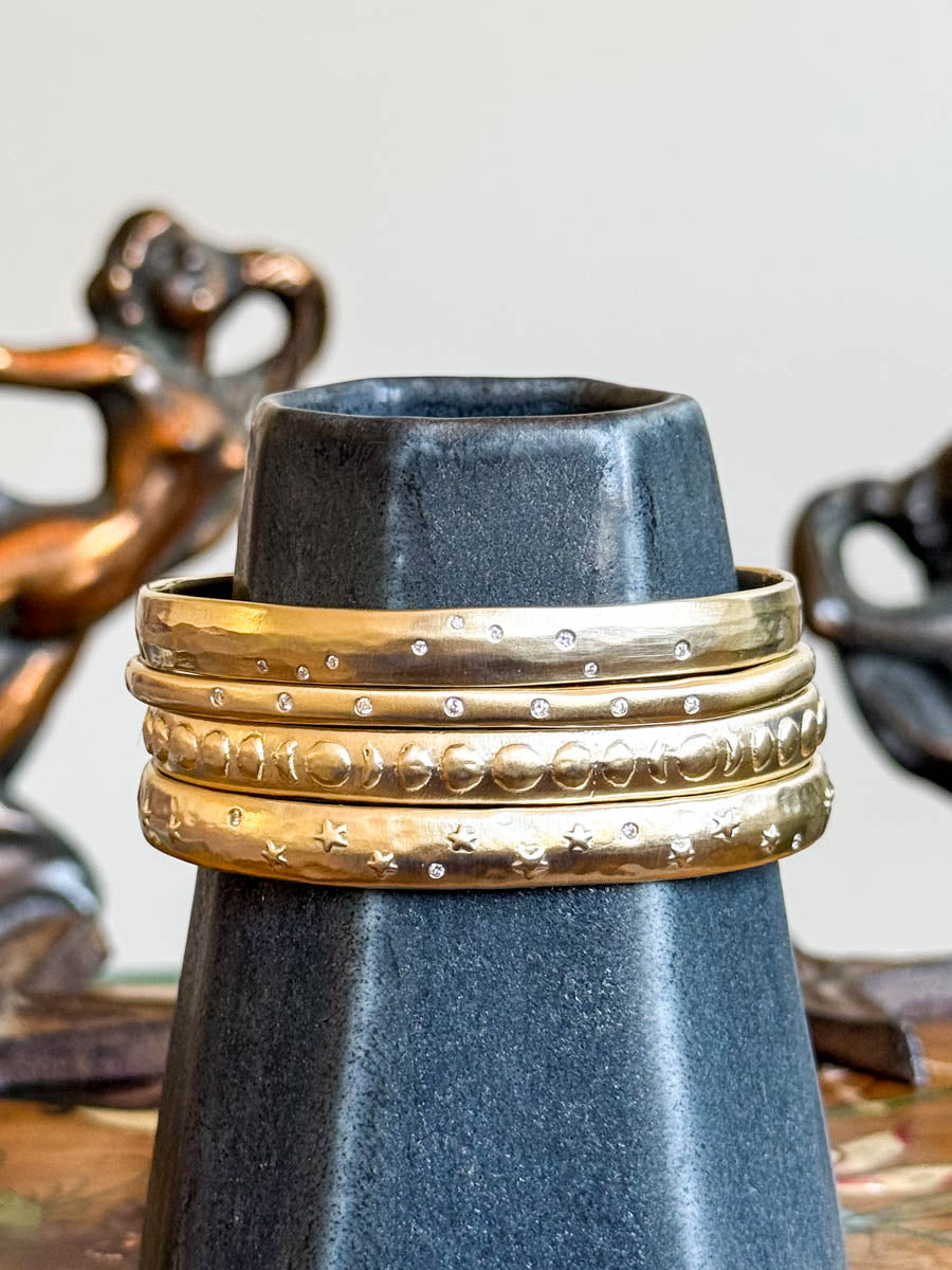 Satnam Diamond Cuff