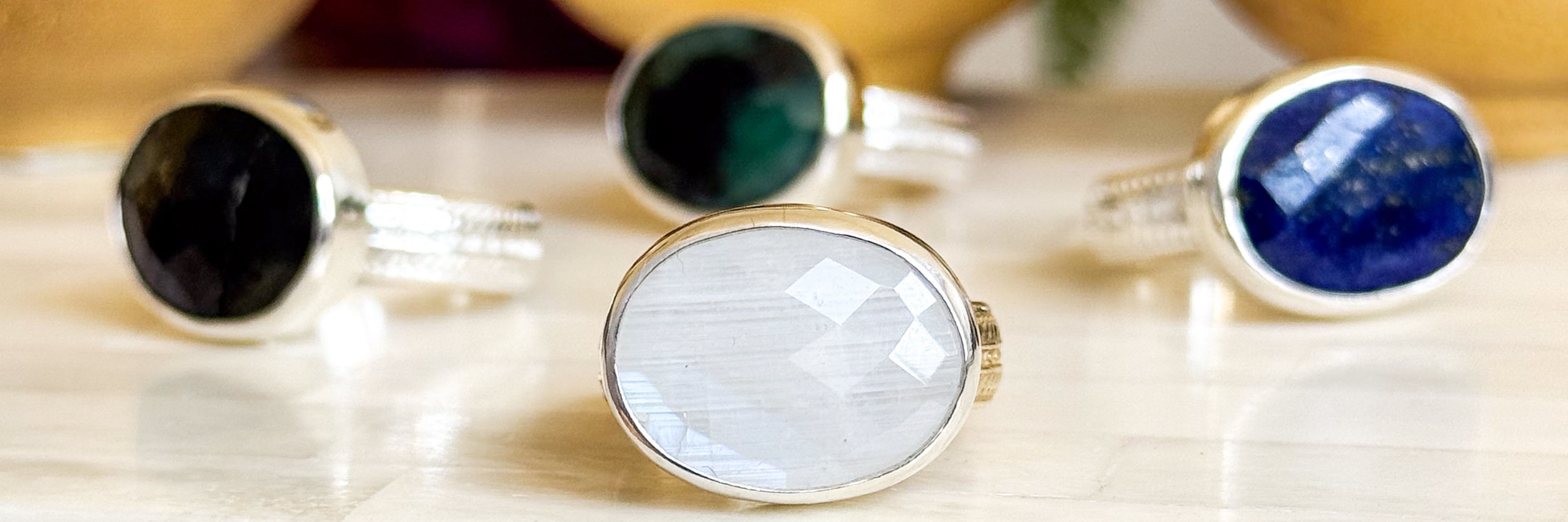 Lulu Rings - Handmade Sterling Silver & Gold Jewelry Rings
