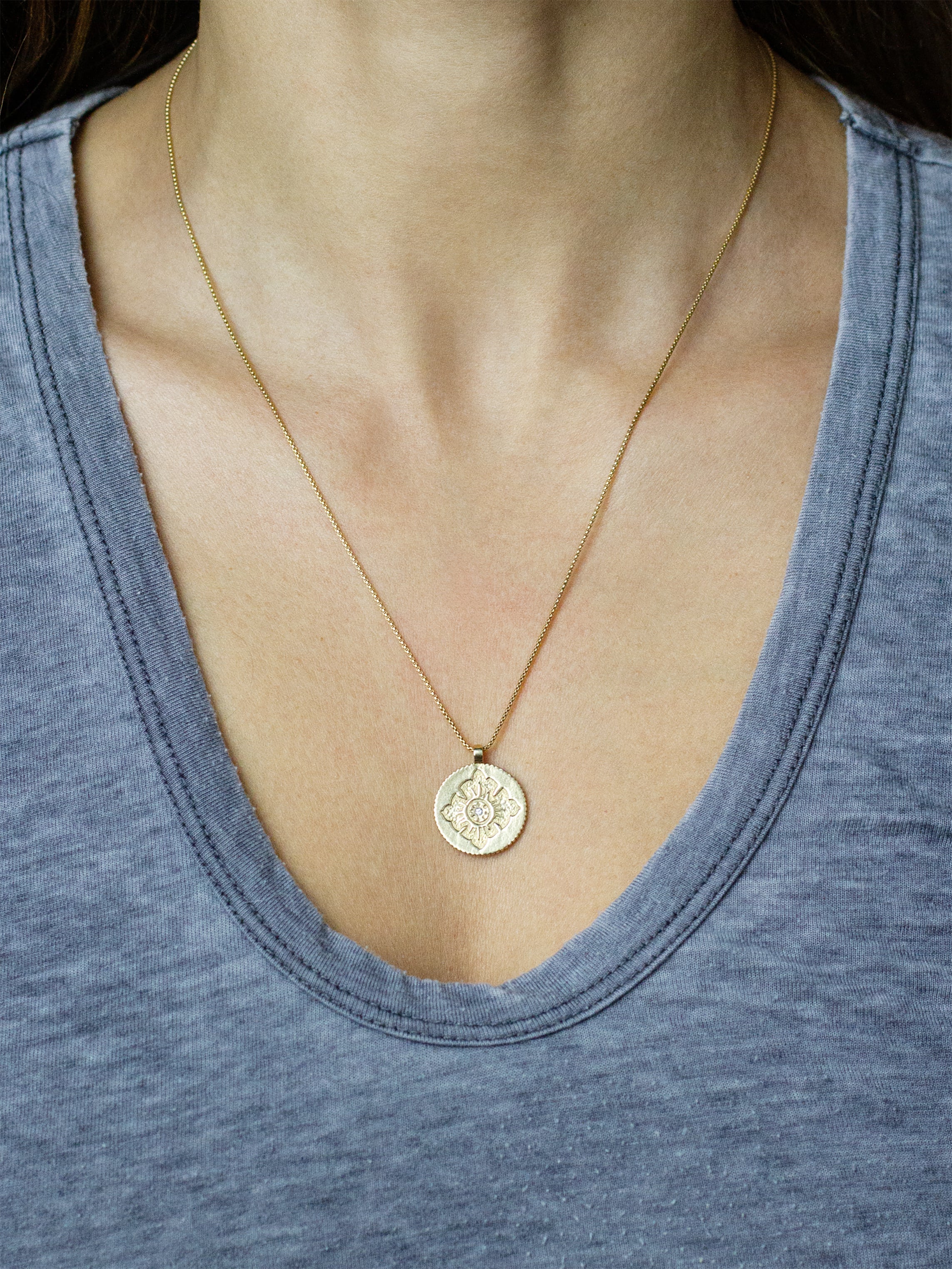 Lulu Flower Necklace - large