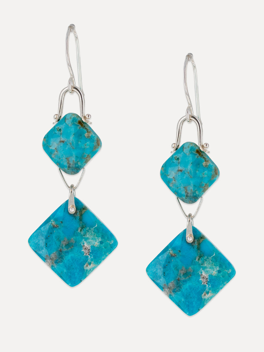 Mosaic Cushion Earrings