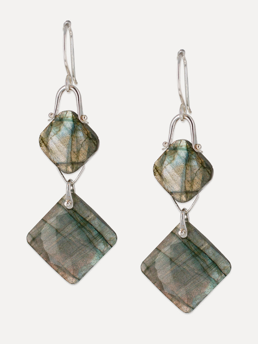 Mosaic Cushion Earrings
