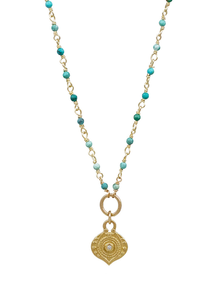 Harmonia Necklace - turquoise