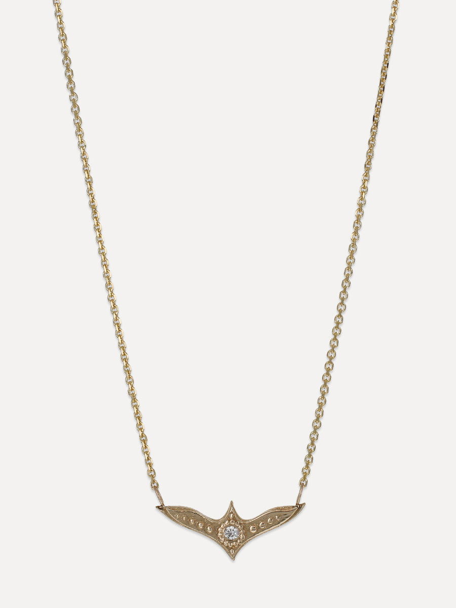 10K Aurora Flight Necklace