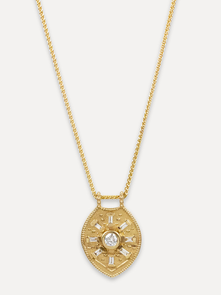 14K Aster Diamond Necklace