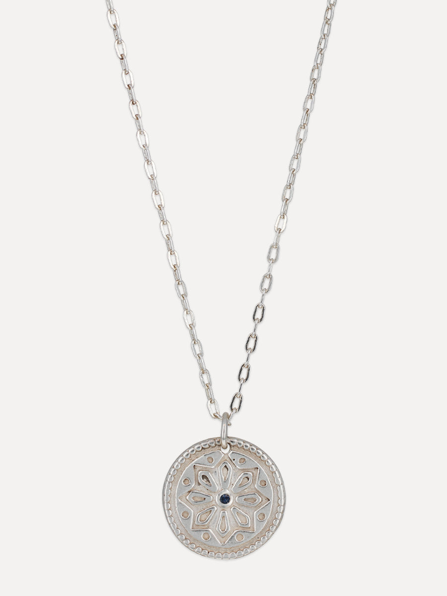 Sun Lotus Petite Necklace