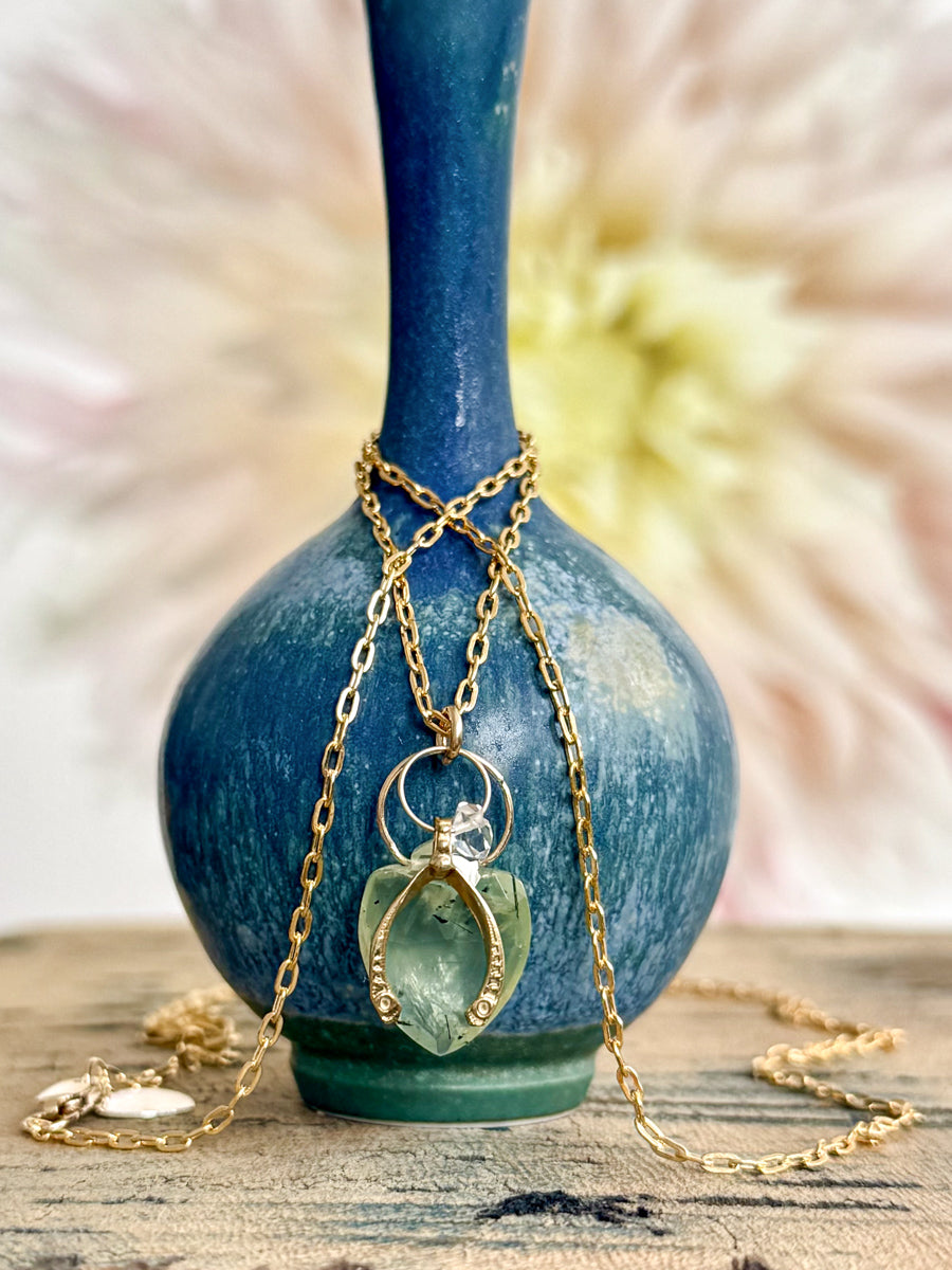 Wishbone Charm Necklace