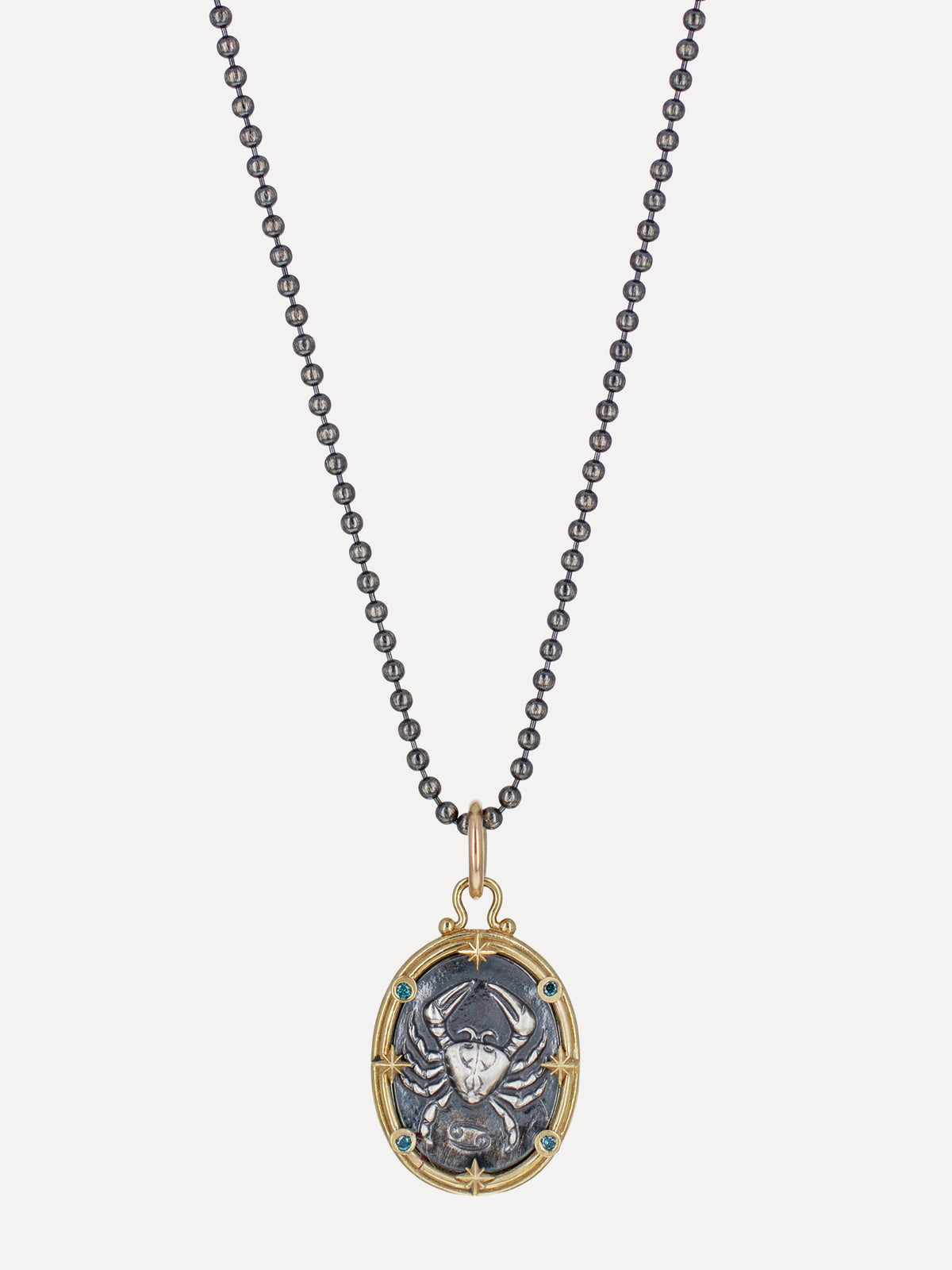 Cancer Zodiac Cameo Charm