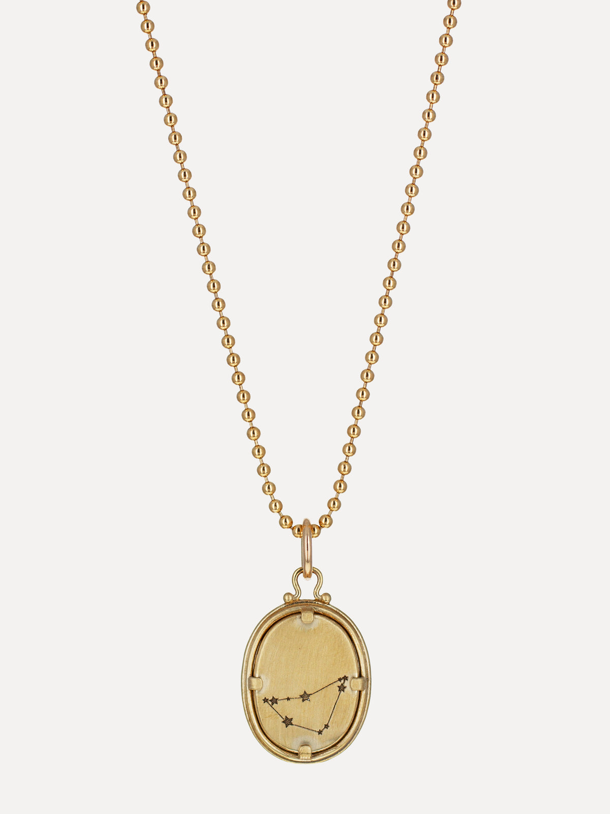 Capricorn Zodiac Cameo Charm
