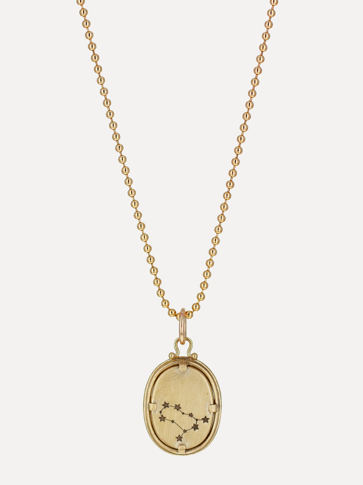 Gemini Zodiac Cameo Charm