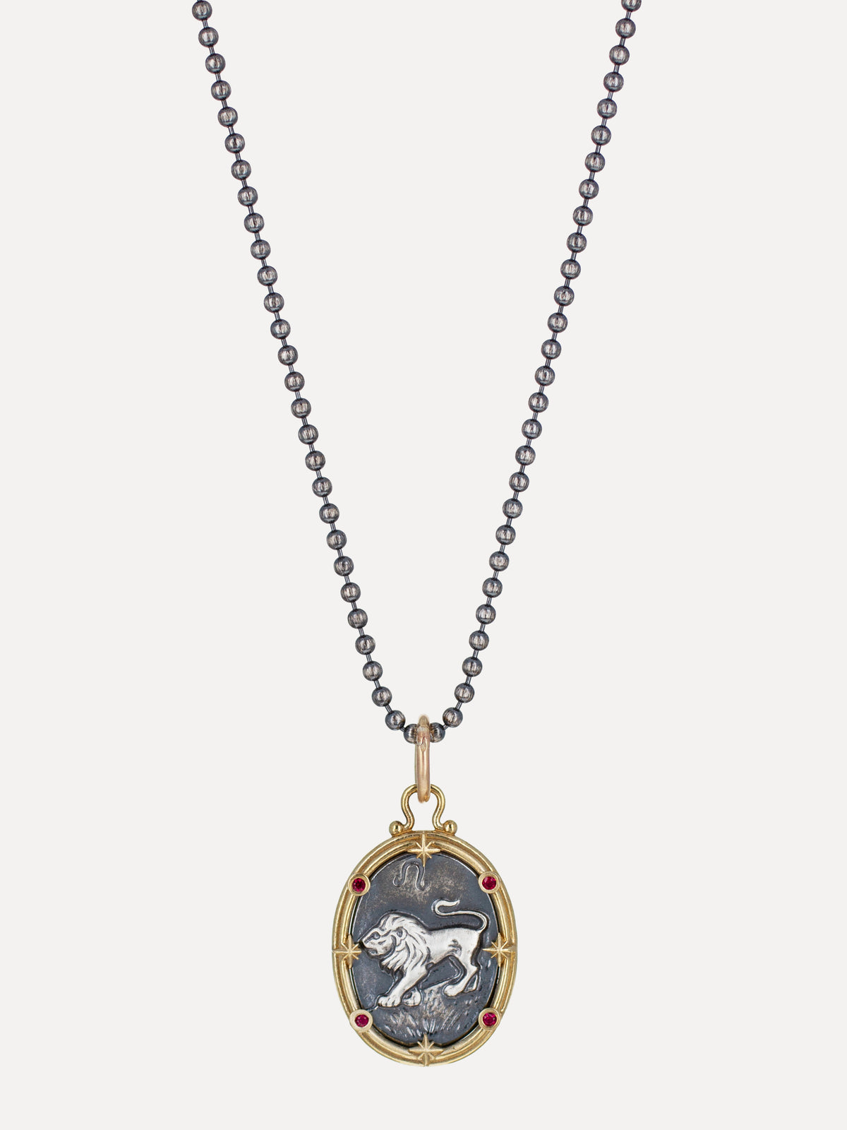 Leo Zodiac Cameo Charm