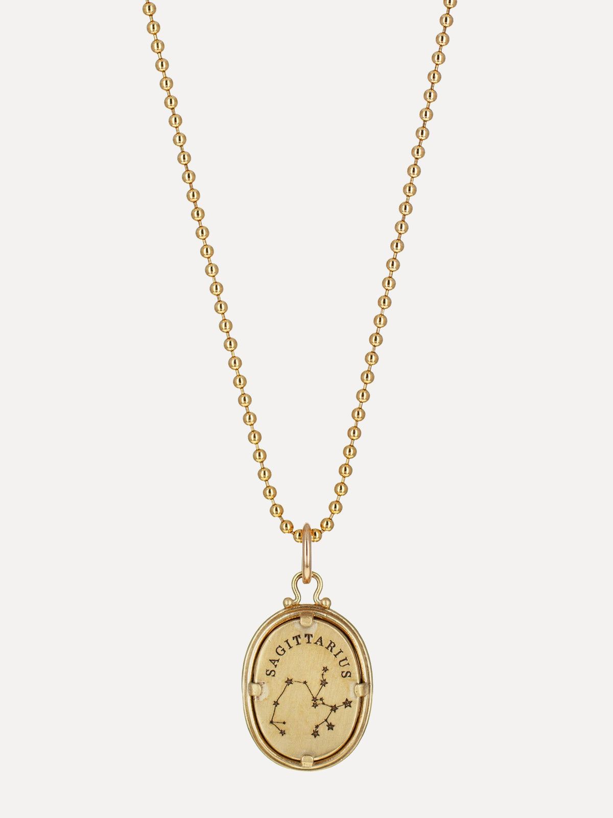 Sagittarius Zodiac Cameo Charm