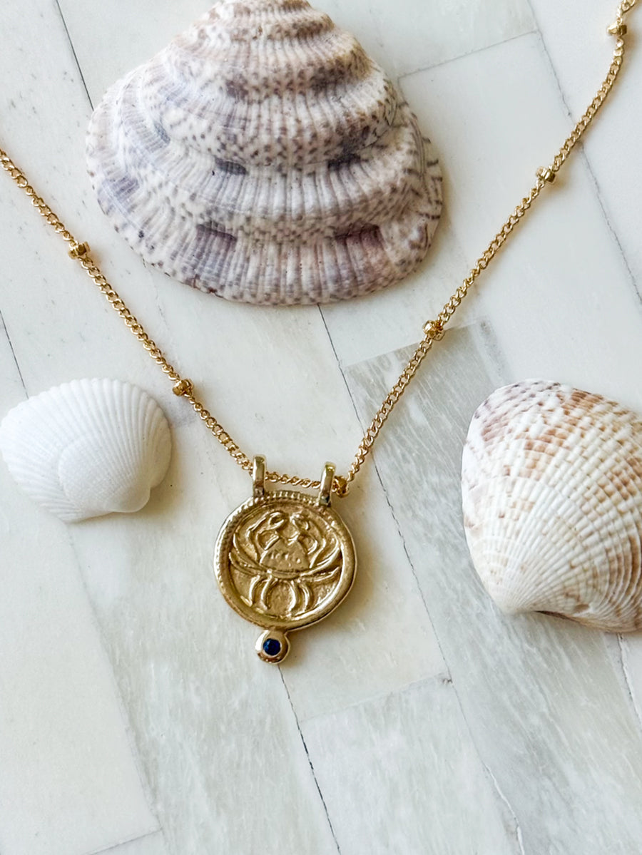 Cancer Zodiac Necklace