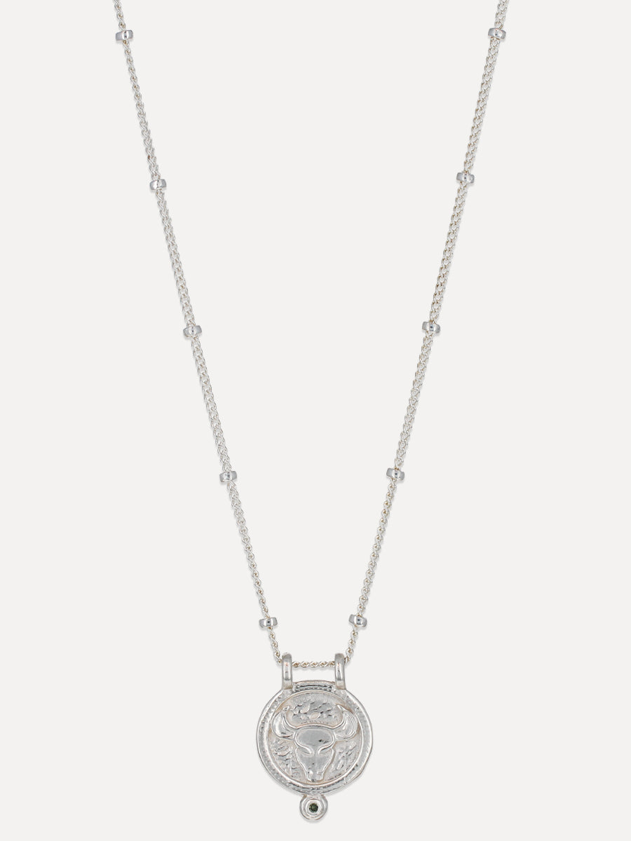 Taurus Zodiac Necklace