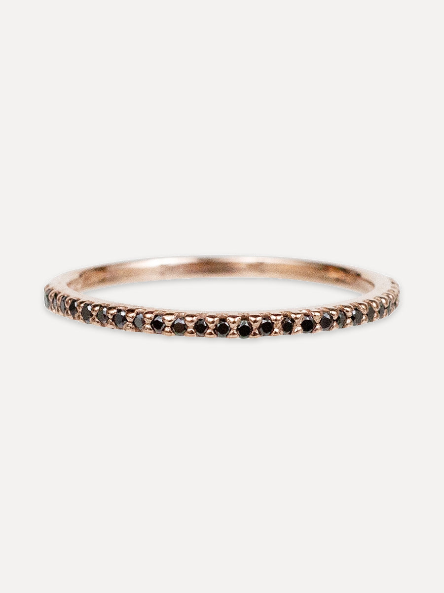 14K Austyn Black Diamond Ring