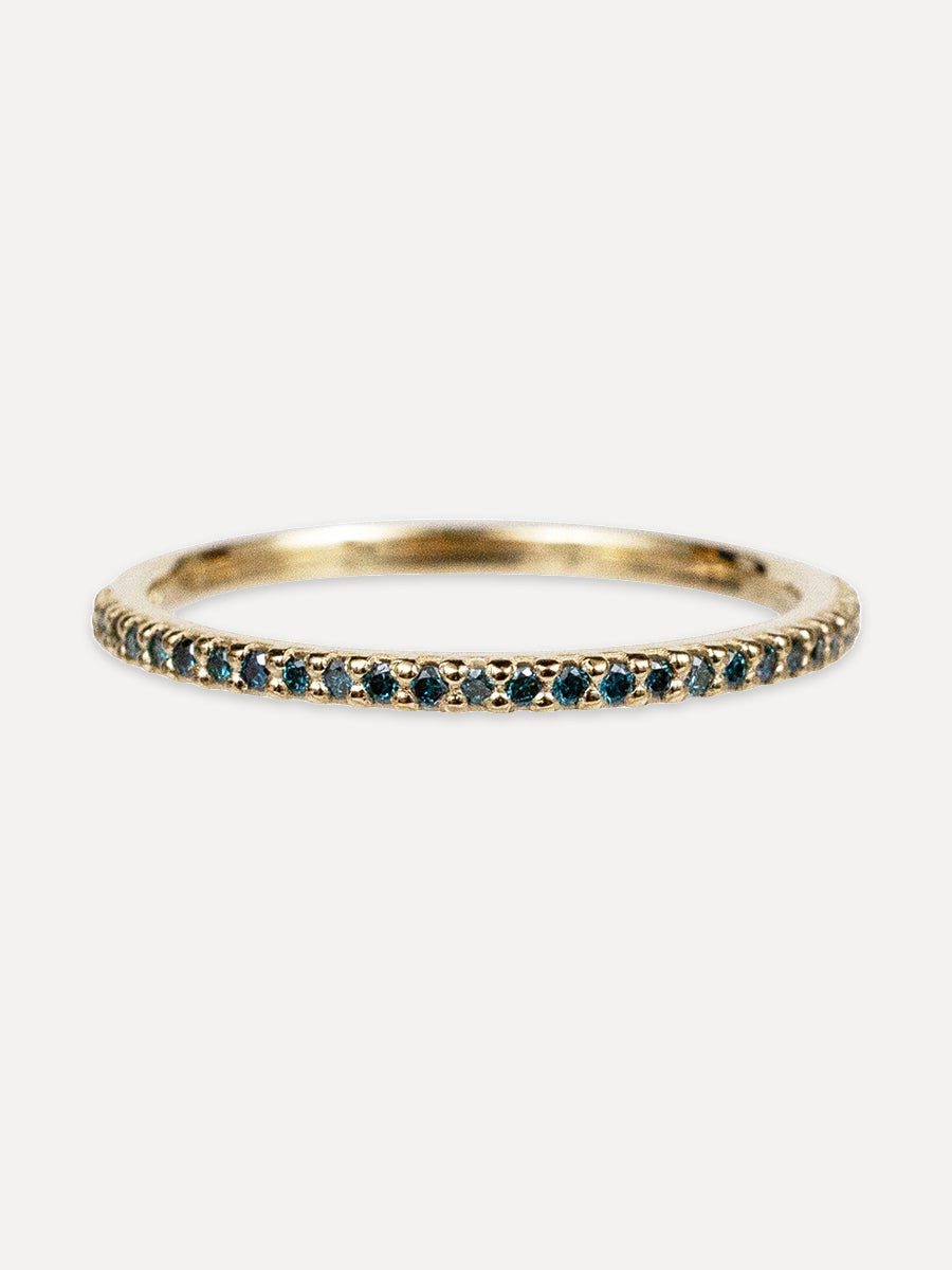 14K Austyn Blue Diamond Ring