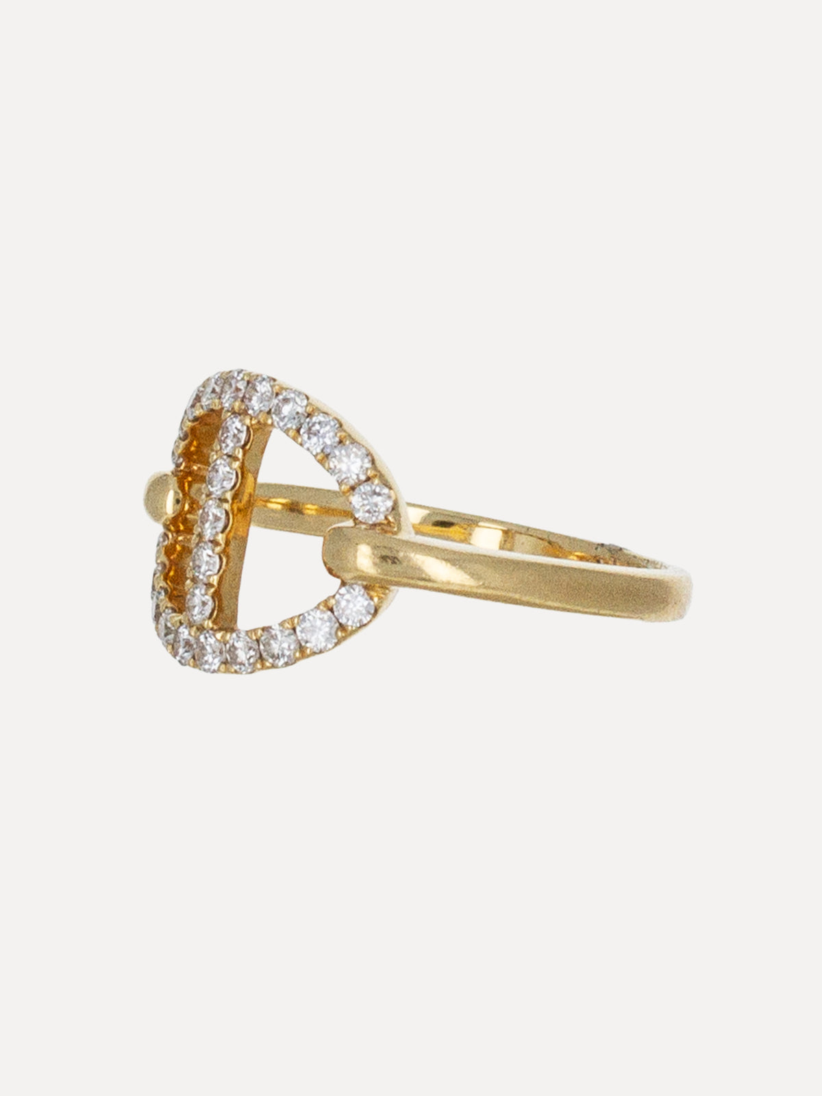18K Diamond Meridian Ring